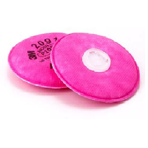 3M 2091 P100 HEPA Filters