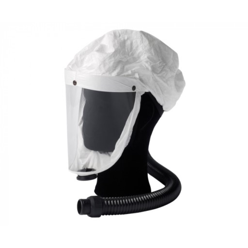 Sundstrom SR 562 Tyvec Short White Hood1