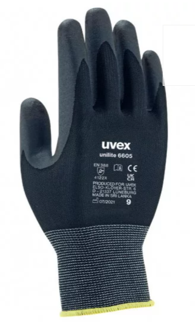 uvex unilite 6605 safety glove